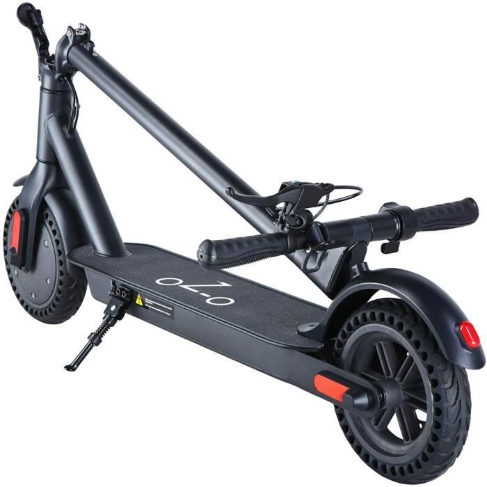 oZ-o 8.5 Trottinette électrique Moteur 350W, Batterie 7.5A, 3 vitesses jusqu'à 25 km-h, pliable, LED, roues 8.5-63