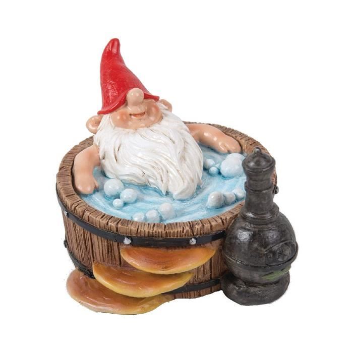 Miniature World Vivid Arts – miniature Monde – Gnaughty Nain en jacuzzi (Mw02–035)