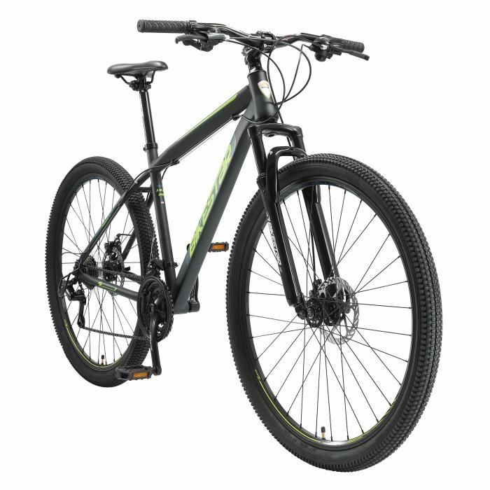 BIKESTAR | VTT | 29 Pouces | 21 vitesses Shimano avec frein à disque | Noir