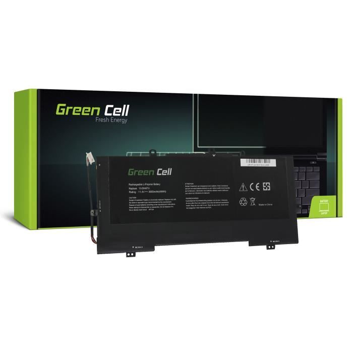 Green Cell® Batterie pour HP Envy 13-D022NF 13-D022TU 13-D023CL 13-D023NF 13-D023TU 13-D024TU 13-D025TU (3900mAh 11.4V)