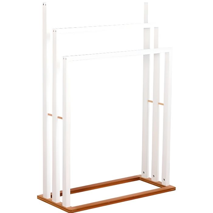 Sèche-serviette Bambou - Blanc