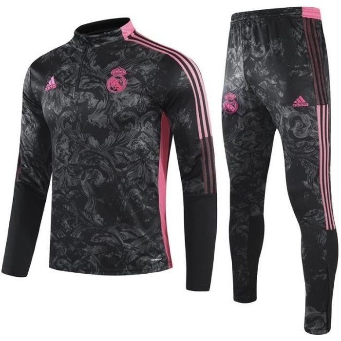 Nouveau Survêtement Reals Madrids Maillot de Foot Survet Kit 2020 2021 Pas Cher pour Homme