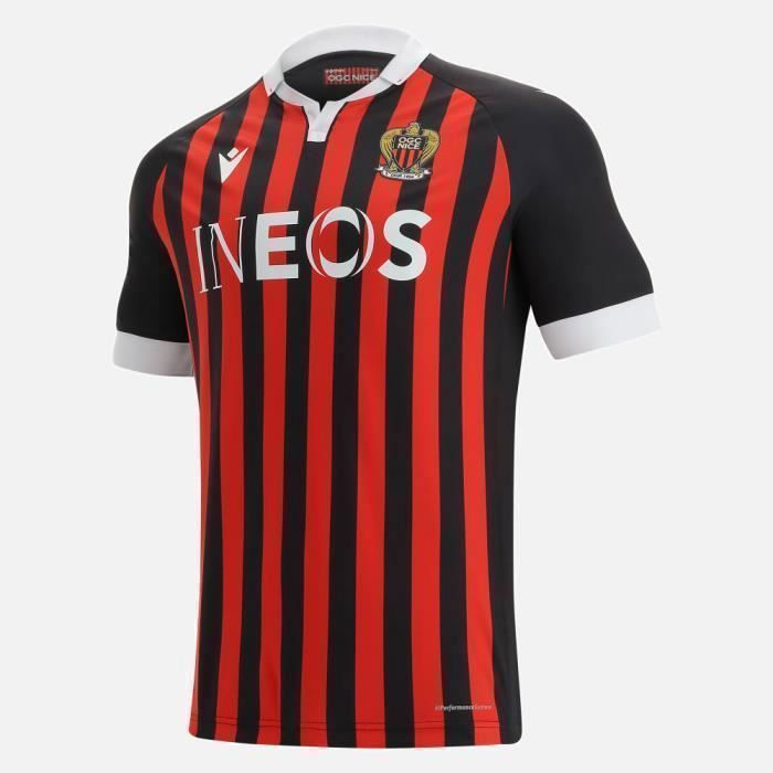 Maillot domicile OGC Nice 2021/22 - noir/rouge - M