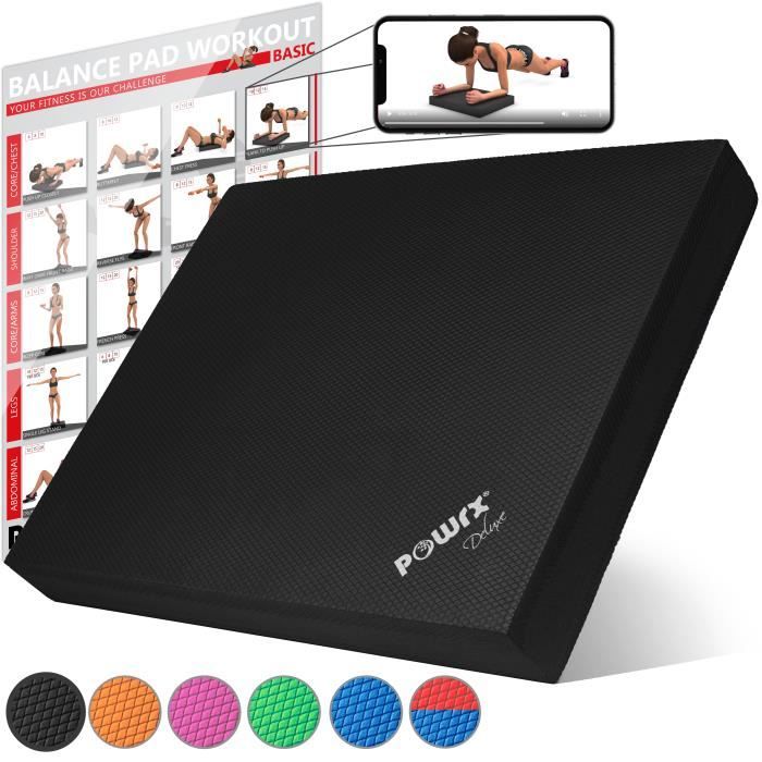 Balance Pad Deluxe différentes couleurs Couleur: Noir