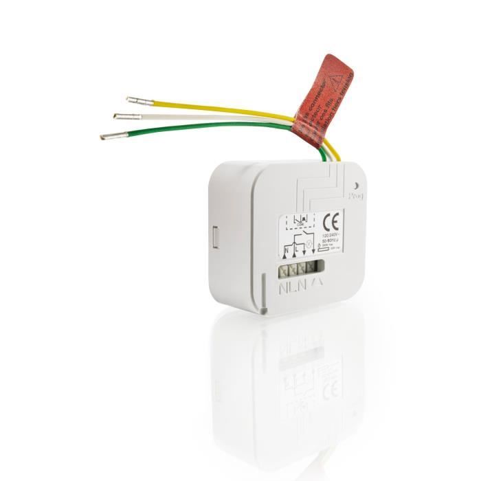 Somfy 2401161 - Micro-module d'éclairage ON/OFF - Technologie RTS - Compatible TaHoma