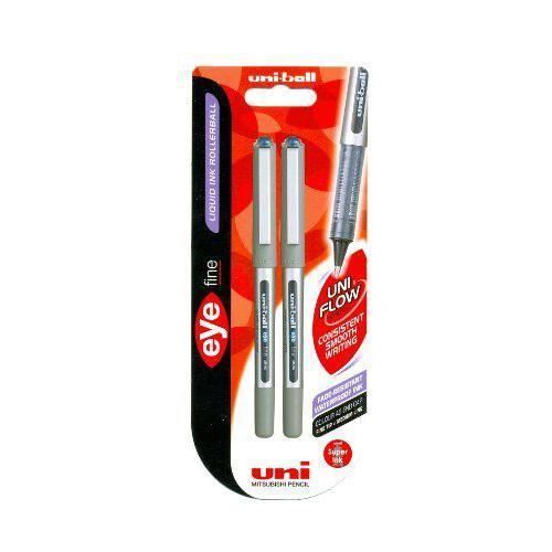 Uniball Uni-Ball Eye Fine UB157 Lot de 2 stylos roller Bleu - 5012788001709