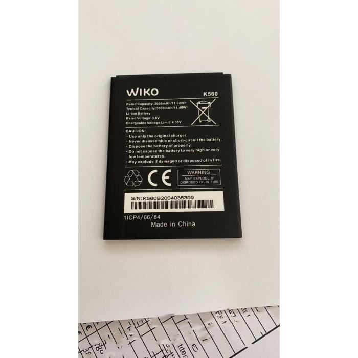 Originale Batterie Type K560 Pour Wiko Y61