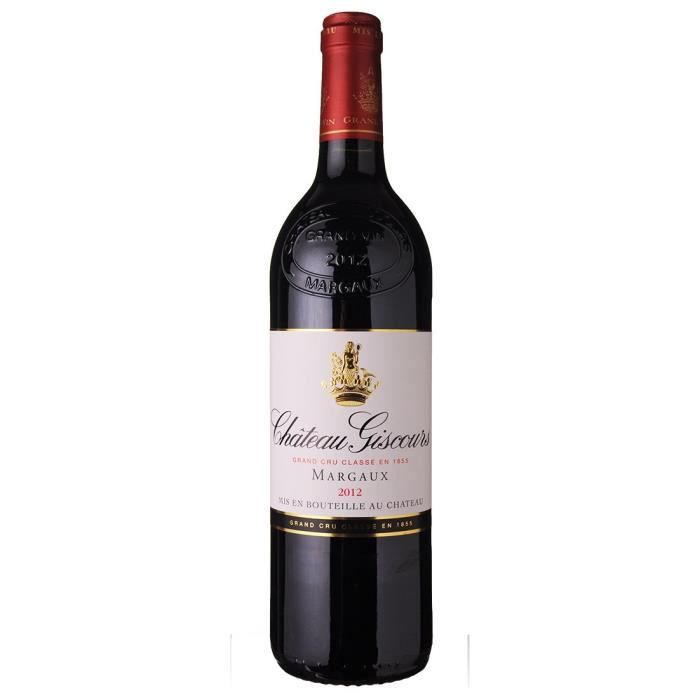 CHÂTEAU GISCOURS 2012 Margaux - Vin de Bordeaux - Rouge - 75 cl