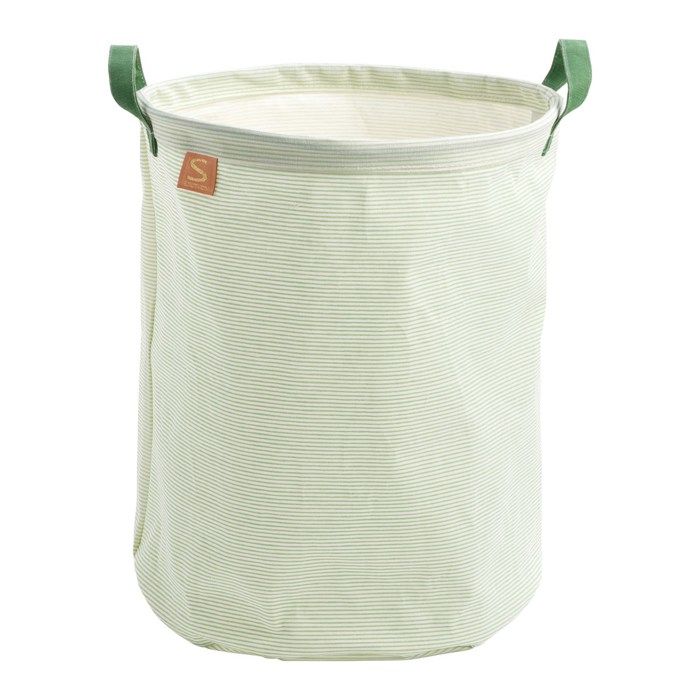 Panier de rangement tissu en coton - BOTANICA Panier de rangement tissu en coton - BOTANICA