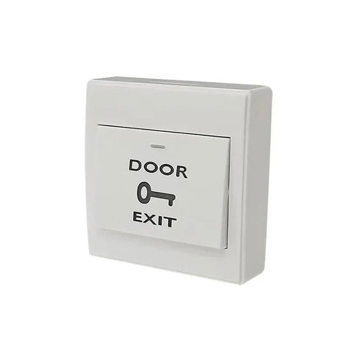 Interrupteur Bouton Sortie Acier Inoxydable - Pour Contrôle D'accès Porte - Installation Encastrée