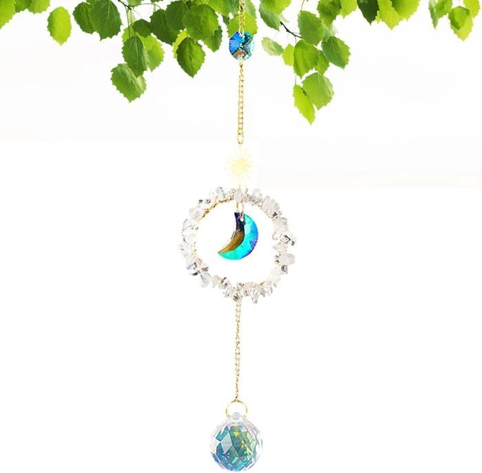 H&D Lot De 3 Attrape-Soleil Décoratifs à Suspendre Pendentif