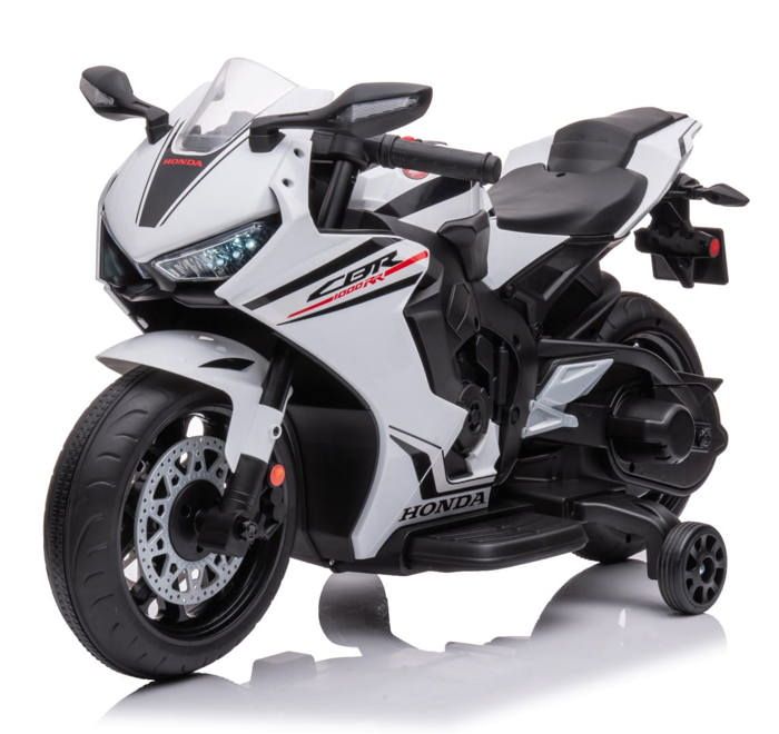 Voiture électrique Moto pour enfant Honda CBR 1000RR Blanc
