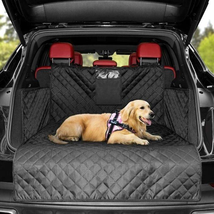 Meilleurs prix pour Coffre Protection Housse de Coffre Couverture de Voiture pour Chien Impermable et Antidrapant pour Universelle SUV 185105 cm VHV