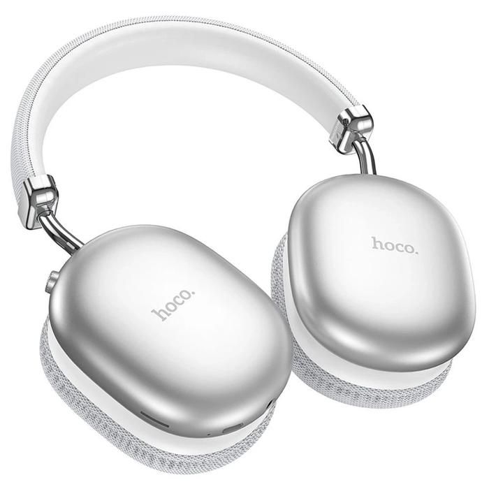 Casque Bluetooth - HOCO - W35 Max - Argent - Pliable - 90h autonomie