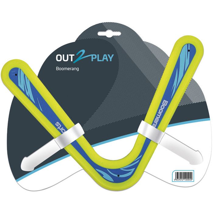 Boomerang - OUT2PLAY - O2P ASSORTIMENT - Multicolore - Extérieur - Pour enfants de 6 à 12 ans
