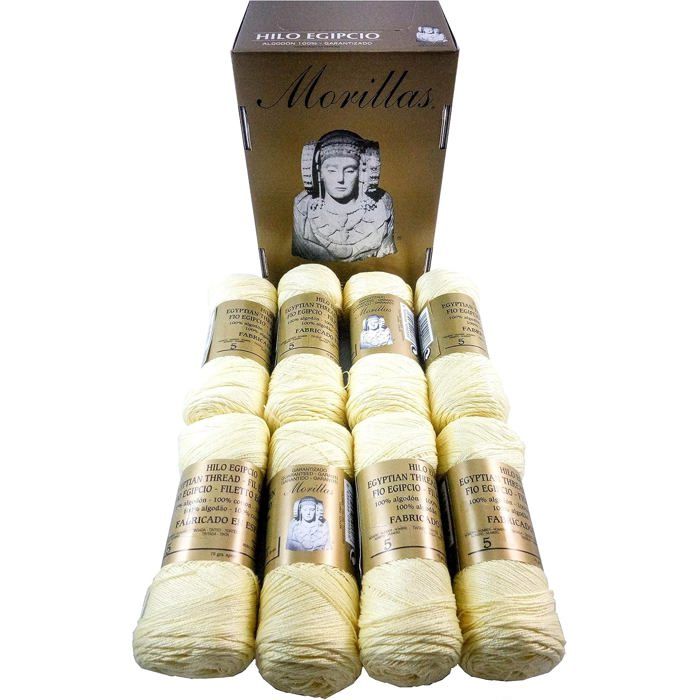 Fil à Tricoter CIRCULO Anne – 100% Coton Brésilien Mercerisé, 250 M / 73 G – Doux, Brillant, 64 Coloris