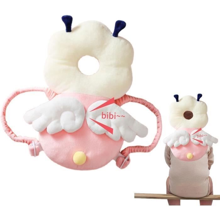 Coussin Protecteur Tête Bébé Anti-choc - Sac à Dos Réglable - Pour Apprentissage Marche 0-2 Ans - Coton Respirant - 8