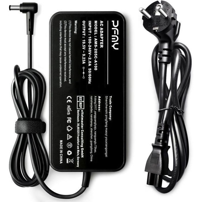 Alimentatore XITAIAN 19.5V 9.23A 180W Per Laptop ASUS ROG – Sostitutivo Con Connettore 5.5x2.5mm