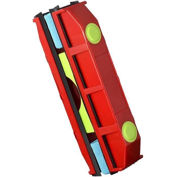 Grattoir De Fenêtre 2 En 1 Avec éponge Et Raclette - Nettoyage Vitres, Douche, Pare-brise - 28x21 Cm
