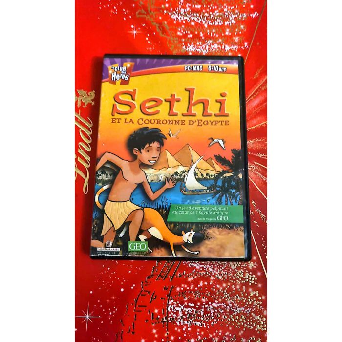 Montparnasse Sethi Et La Couronne D’Égypte – Jeu PC/Mac Cd-Rom