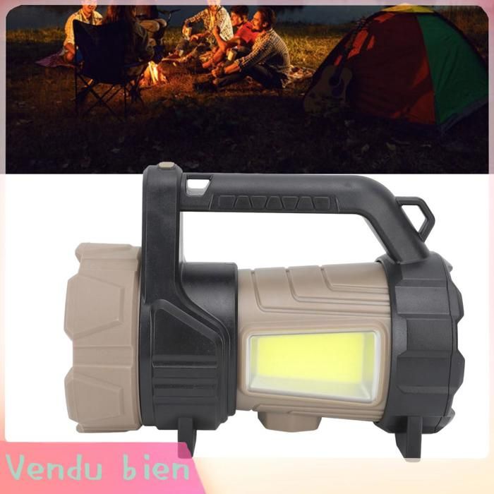 Garosa lampe portative Projecteur Rechargeable LED Super Lumineuses de 3 500 Lumens avec Plusieurs Modes sport camping