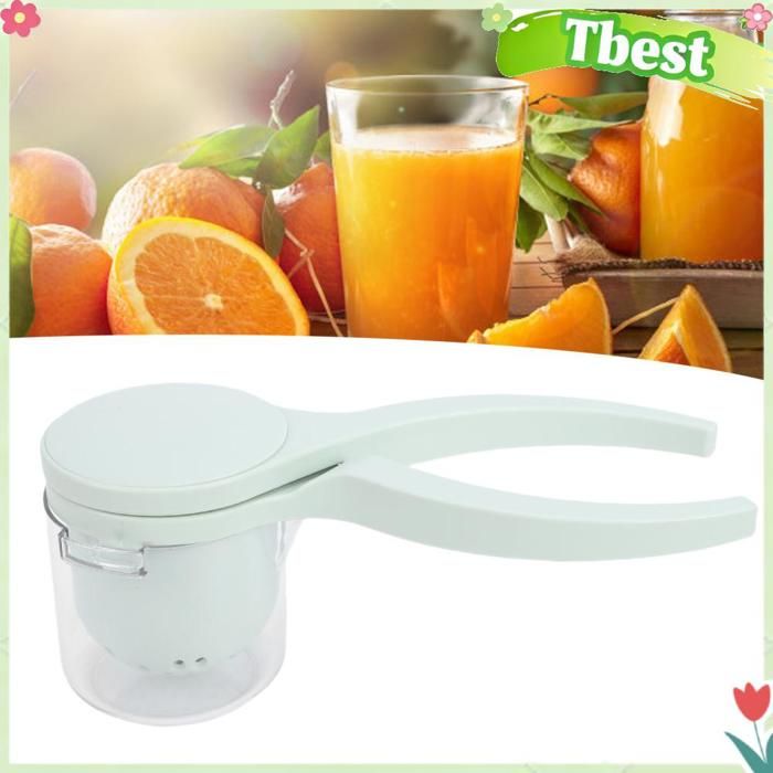 Tbest Presse-légumes Vegetable Squeezer Compact Labor Saving Manual Fruit Squeezing Tool For electromenager jus Beige Vert - Tbest