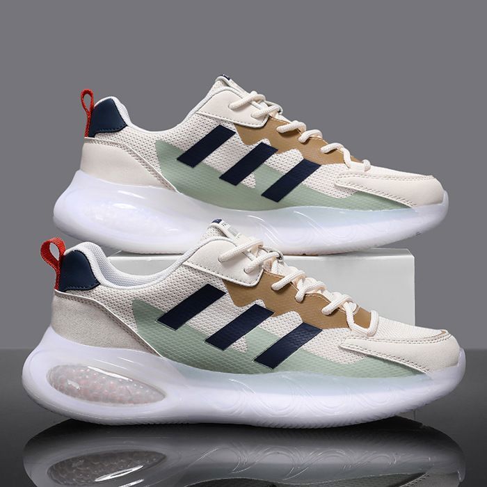 INSFITY Baskets homme Léger Respirant Semelle souple Chaussures de sportBeige