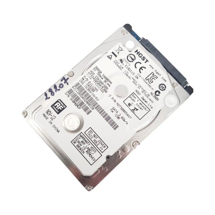 Disque Dur 500Go SATA II 2.5 HGST Z5K500-500 HTS545050A7E380 5400rpm 16Mo Reconditionné - Hitachi Global Storage Technologies reconditionné disponible sur Cdiscount Seconde Vie