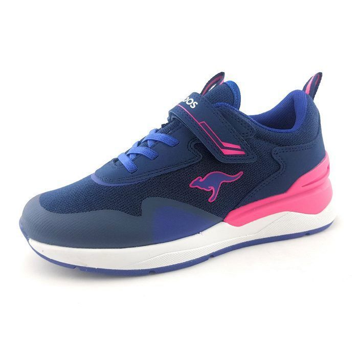 Filles KangaRoos Baskets KD-Gym EV Textile Lacets Plat - dknavy/fandango pink 4294