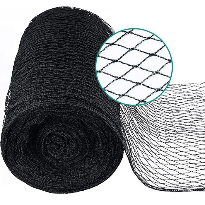 Filet de Protection pour Bassin à Mailles Fines 10 x 10 mm 30 g m2 à 2 x 5 m Protection des Oiseaux Anti Feuilles Couverture Bassin