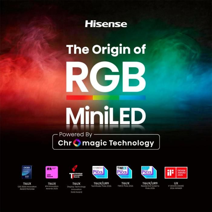 Téléviseur Smart Hisense 85UR8DS 4K 180Hz