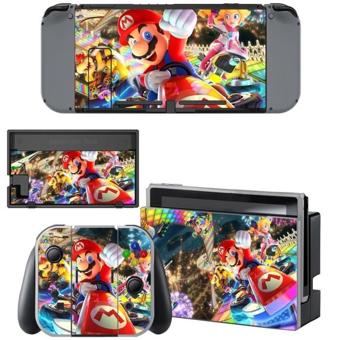 Super Mario Kart 8 Autocollants de Skins de vinyle Wraps pour Console