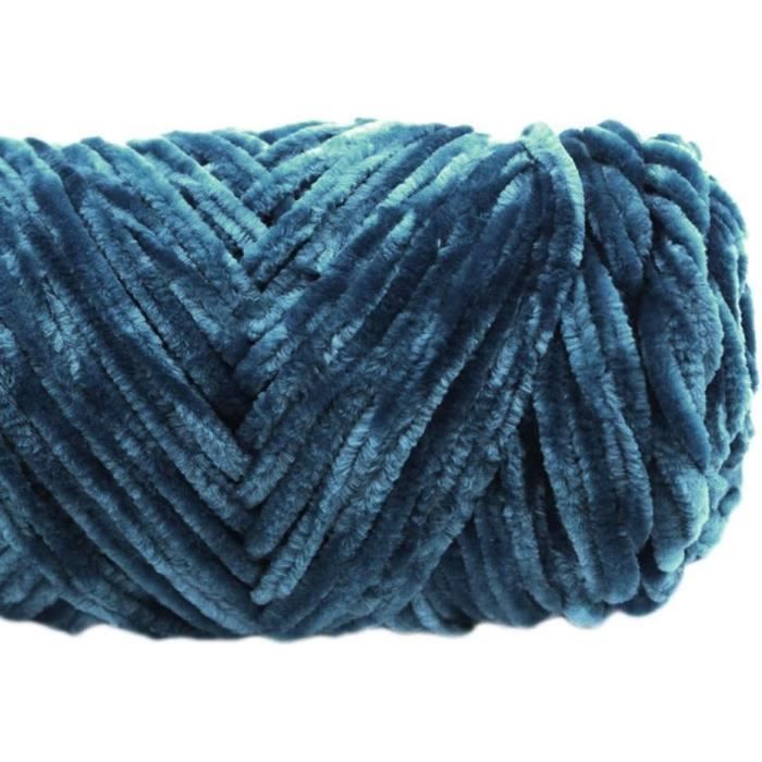 laine à tricoter pour crochet, grosse laine à tricoter en velours chenille pour tricot à la main, artisanat, écharpe, pull