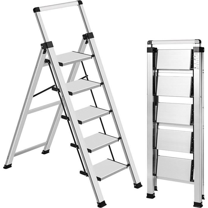 chelle-escabeau-pliable-5-marches-avec-main-courante-extensible-en