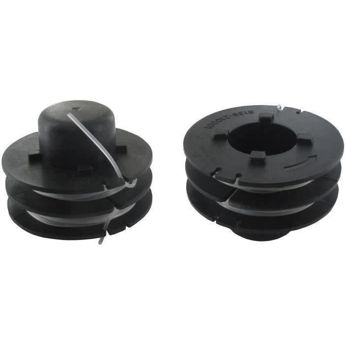Bobineau fil nylon pour coupe bordure 350W GARDENSTAR 596346