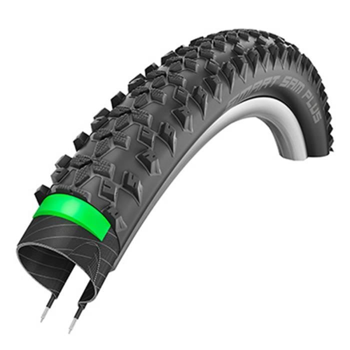 PNEU VTT 27.5 X 2.25 SCHWALBE SMART SAM PLUS ADDIX GREENGUARD NOIR TR (57-584) (650B) RENFORCE VAE-E-BIKE