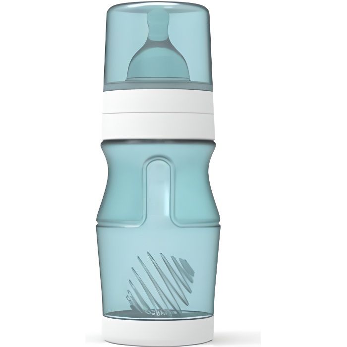  Biberon anti-grumeaux et anti-coliques - Natidiv - 300ml - Bleu 