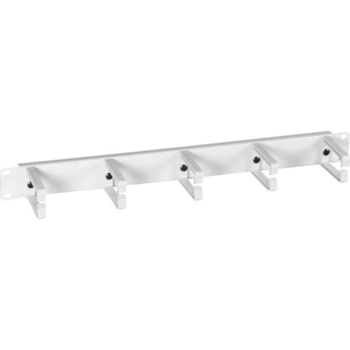 Panneau de gestion des câbles guide-câbles EFB Elektronik 699992 699992 1 U avec 5 supports