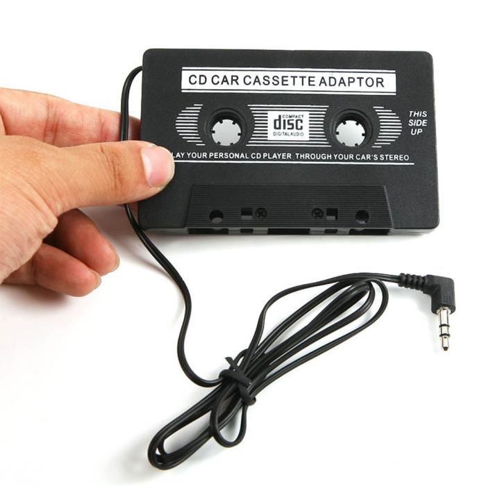 Adaptateur CD/MP3/iPod pour lecteur K7 (cassette) de Voiture