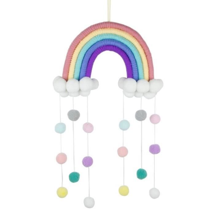 Kit DIY 12 Carillons Éoliens Bois à Peindre – Arc-en-Ciel & Papillons Enfants Créatifs