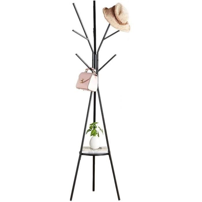Porte-manteau Mural Peace Fleur Bleue – Telliswelt – Cintre Design En Métal Et Plastique