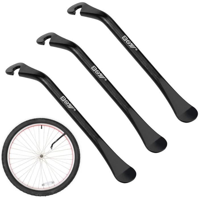 6 Démonte-pneus En Métal Pour Vélo Et Trottinette | Outil De Réparation Robuste, Compact, Pour VTT, Vélo De Route, Etc.