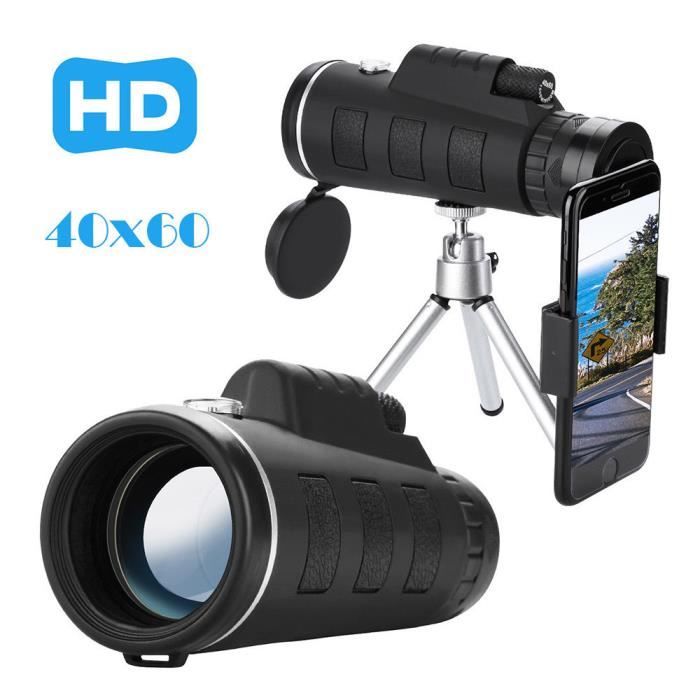 Télescope Monoculaire 12X50 HD Étanche IP66 BAK4 Prisme Clip Téléphone et Trépied - Monoculaires (13193287 Télescope Monoculaire 12X50 HD Étanche IP66 BAK4 Prisme Clip Téléphone et Trépied - Monoculaires (13193287