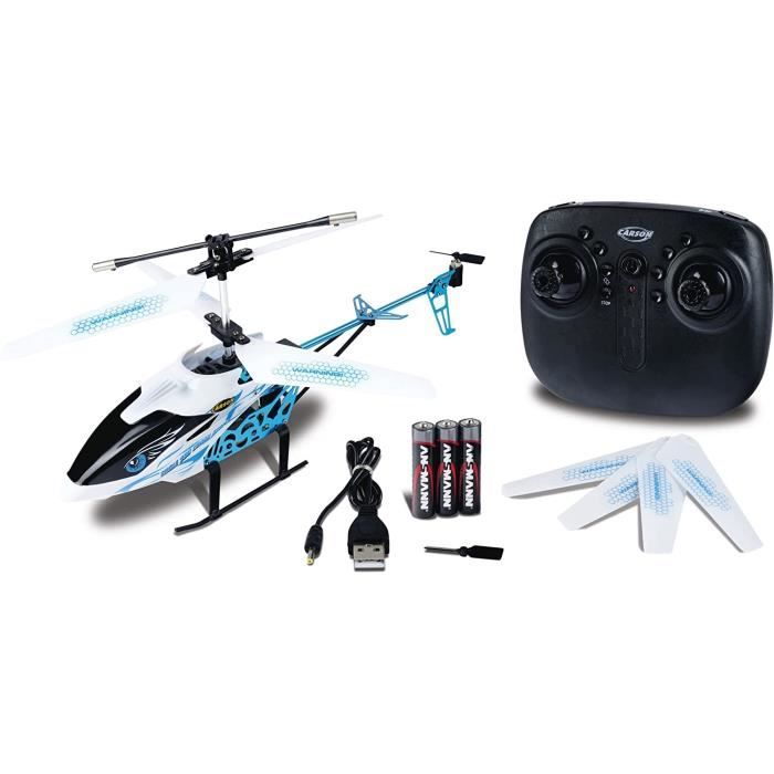 Carson 500507169 Hélicoptère Eagle 280 Crash Stop 2.4G