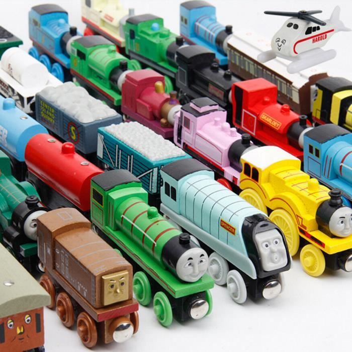 10 pièces Thomas et ses amis Mini train de Jouets en bois Cdiscount Jeux Jouets