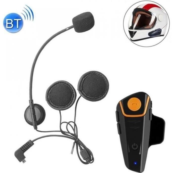 CommunicationMotorcycle CommunicationKit bluetooth pour casque de moto FM
