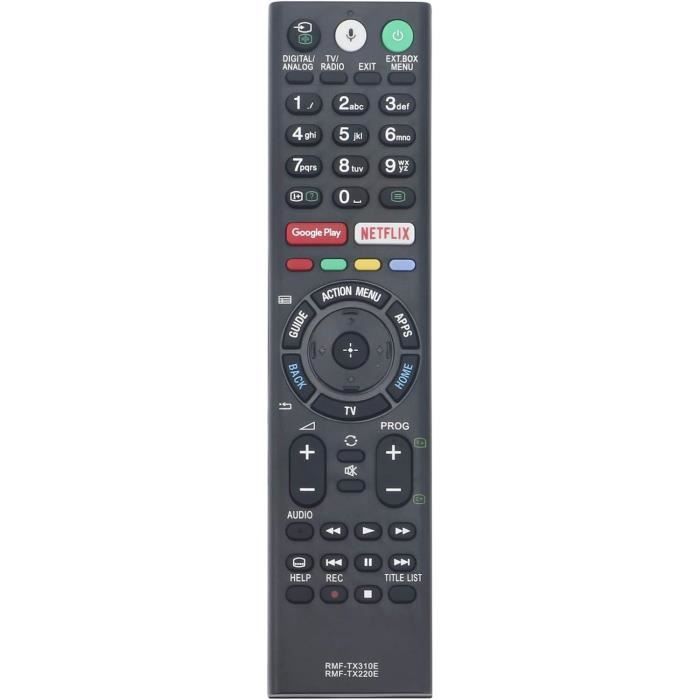Ersatz Fernbedienung Passend Für Sony TV KD-55XG8096 | KD-65XF7596