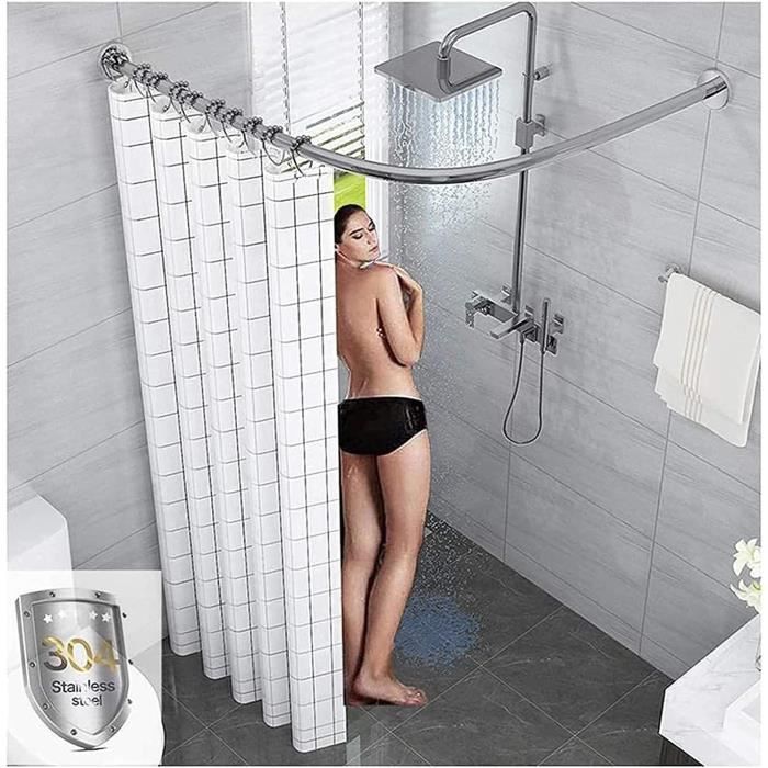 Barre De Baignoire D Angle Extensible Ventouse