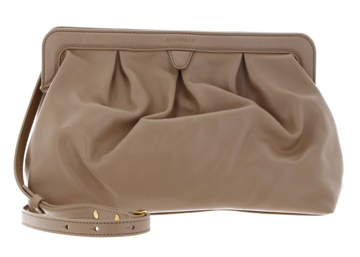 Sac à Main COCCINELLE Arlettis - Bandoulière En Cuir Vert Mousse, Neuf Avec étiquettes