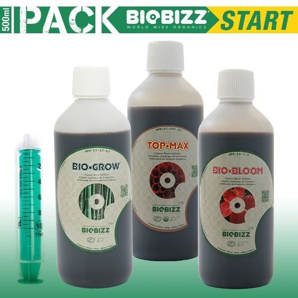 BIOBIZZ PACK START COMPLET 500ML